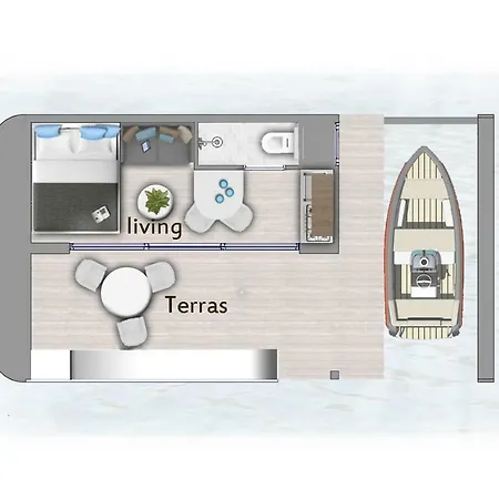Tinyfloat Vakantiehuis *